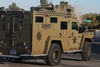 Swatting often involves SWAT teams called to the scene.